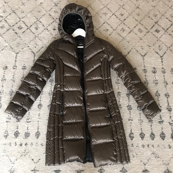 bcbg women's packable down jacket